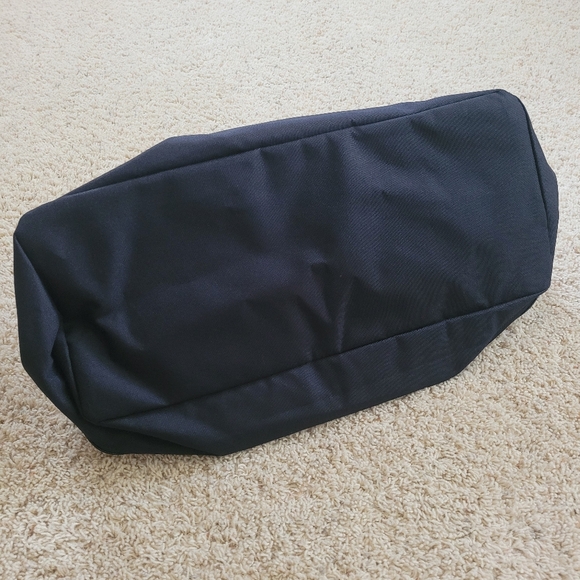 DSW Black Weekender Duffle Bag With Shoe Compartment OS Vacation Travel - Picture 6 of 12